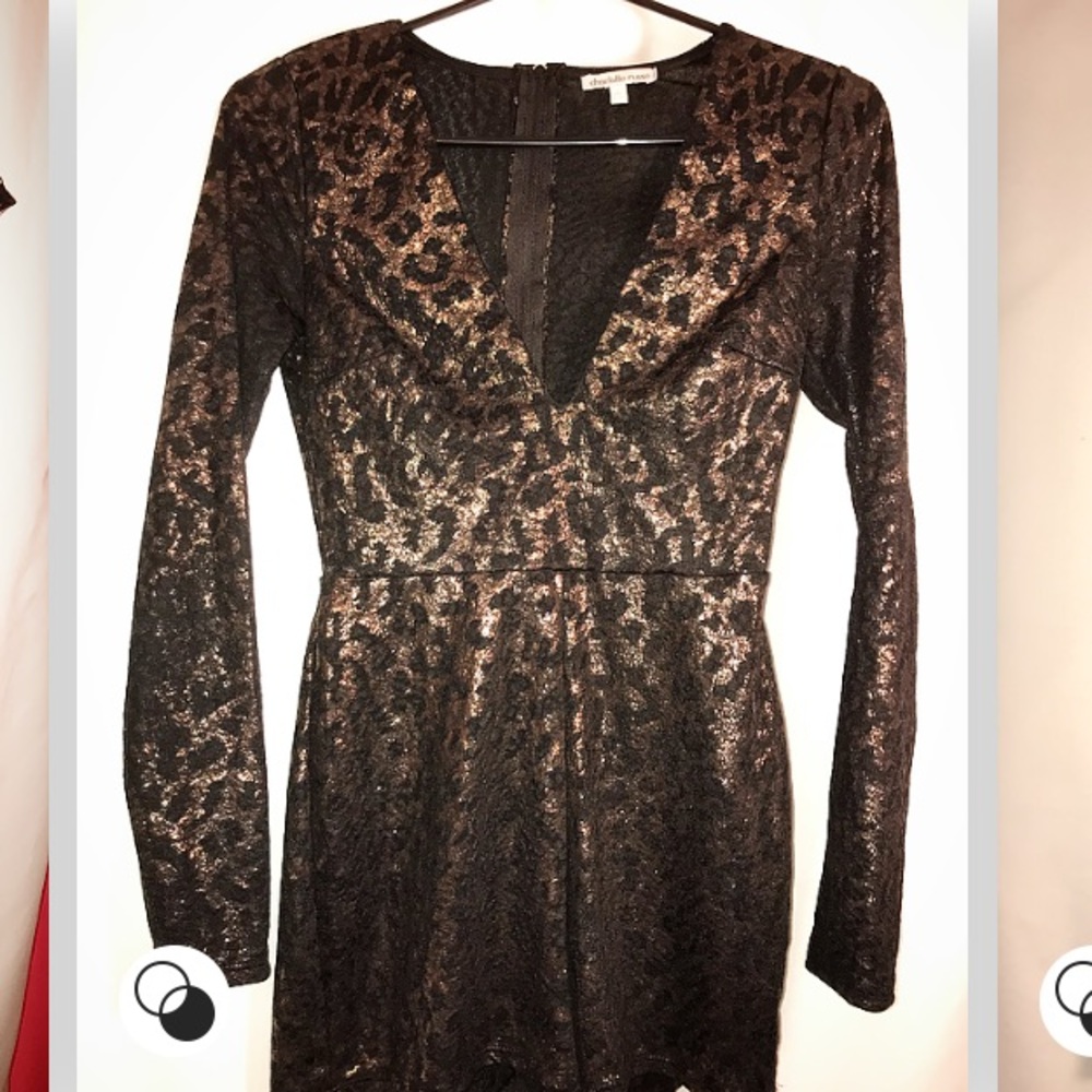 Cheetah romper